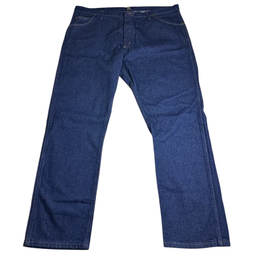 Wrangler Jeans Mens 42x32‎ Performance Cowboy Cut Regular Fit 1047MWZPW Blue